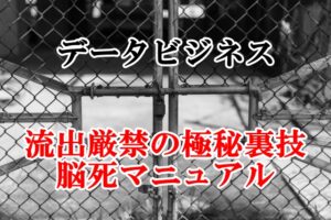 データビジネス追加特典！禁断の脳死マニュアル